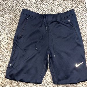 Size large black Nike joggers